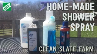 Save Money with Home Made Shower Spray