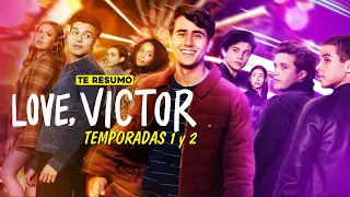 LOVE, VICTOR | RESUMEN TEMPORADAS 1 y 2 en 14 minutos | DISNEY +