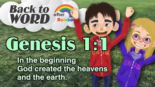 Genesis 1:1 ★ Bible Verse | How to Memorize Bible Verses