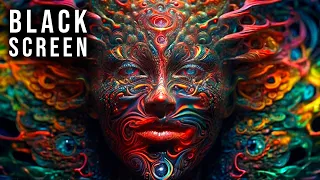 Psychedelic DMT Spiritual Experience | Pineal Gland Activation While You Sleep | DMT Black Screen