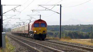 66001 on the 'Drax 40' railtour 30th August 2014