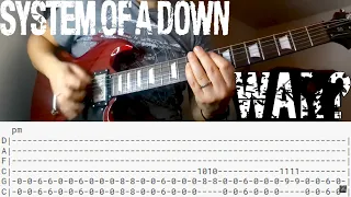 System of a Down - War? |Guitar cover| |Tab|