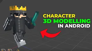 🤯Minecraft 3d Modeling in Android Full Tutorial in (Hindi)