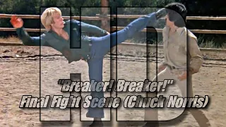 “Breaker! Breaker!” Final Fight Scene - Chuck Norris 1977 Film