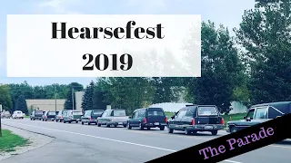 Hearsefest 2019 Parade of Hearses with Kari The Mortician in Fowlerville, Michigan