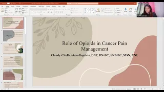 Role of Opioids in Cancer Pain Management (Official Video)