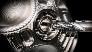60HP MAKINO | Intricate Titanium Threading, Grooving & Chamfering | Aerospace Part Process