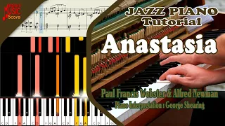 Anastasia [Paul Francis Webster & Alfred Newman] | Jazz Piano Tutorial