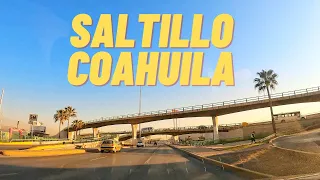 Driving Saltillo Coahuila Morning