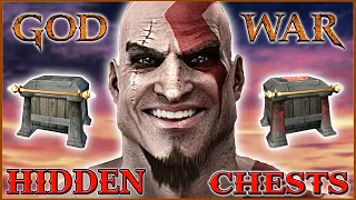 God of War 1 - All Hidden Chests Location: Gorgon Eyes / Phoenix Feather / Red Orb