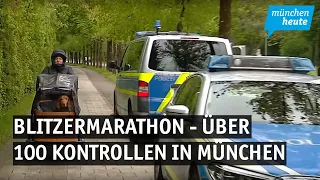 Blitzermarathon - Über 100 Kontrollen in München