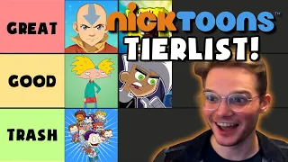 Nickelodeon Original Cartoons "Nicktoons" Tier List | Save Data Team