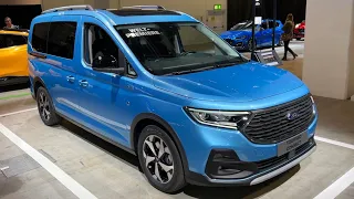 Новый FORD TOURNEO Connect 2022 - ПЕРВЫЙ ВЗГЛЯД И ВИЗУАЛЬНЫЙ ОБЗОР (экстерьер, салон, багажник)