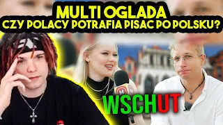 MULTI ogląda CZY POLACY POTRAFIĄ PISAĆ PO POLSKU?