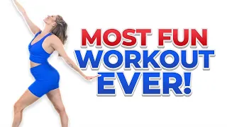 The Most Fun 15 Minute Cardio Dance Fitness Workout! No Equipment, No Dance Experience Needed!