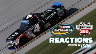 NCWTS Fr8Auctions 250 @ Talladega | LIVE Reactions Powered by ISRN