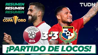 Resumen y goles | Qatar 3-3 Panamá | Copa Oro 2021 | Grupo D | TUDN