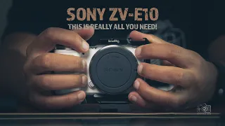 The Sony ZV E10 Is more than good enough!