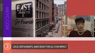 Getting ready for All-Star weekend in Cleveland  And, mayor resigns after prostitution comments.