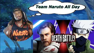 Death Battle! Obi Wan Kenobi VS Kakashi Star Wars VS Naruto Reaction