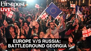 LIVE: Thousands protest in Europe's Georgia Over "Russian" Foreign Agents Bill