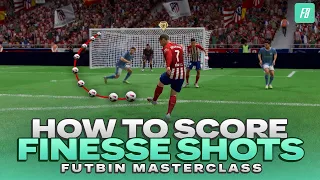 How to EFFECTIVELY Score FINESSE Shots in FC 24!