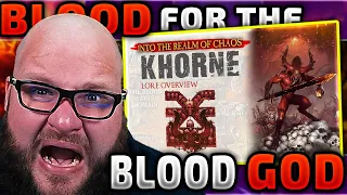 Blood for the Blood God ! Accolonn Reacts to Khorne ft. The Book of Choyer