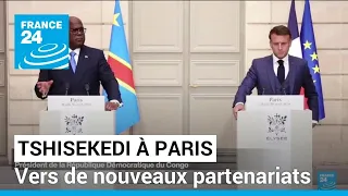 Rencontre Tshisekedi-Macron à Paris : vers de nouveaux partenariats • FRANCE 24