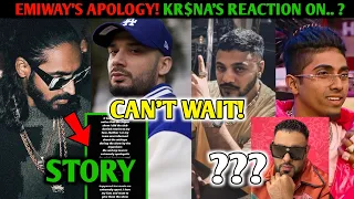 Emiway's Apology ! Kr$na's Reaction On...? Raftaar 'Hard drive' EP. ! Divine | Mc Stan Shana Bann