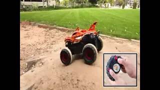 Hot Wheels Monster Trucks Unstoppable Tiger Shark RC Vehicle