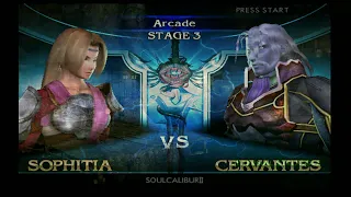 Soul Calibur II Sophitia Arcade Mode (English Dubbed)