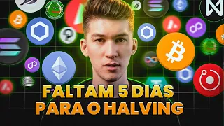 COMPRE CRIPTOS ANTES DO HALVING DO BITCOIN OU SE ARREPENDA!