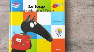 LE LOUP qui voulait aller à l'école ❣️