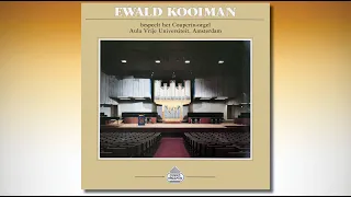 Ewald Kooiman bespeelt het Couperin-orgel Aula Vrije Universiteit Amsterdam