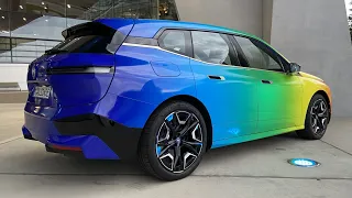 2022 BMW iX xDrive40 Sportpaket Rainbow color