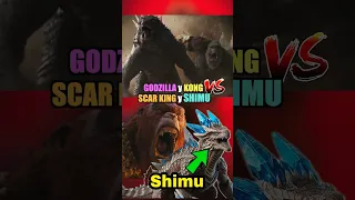 ¿Quiénes son SCAR KING y SHIMU ? #godzilla #kong #godzillavskong #kingkong