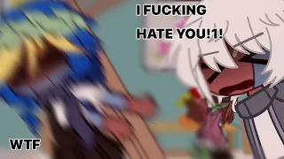 You just hit me with a f**king table dude! [] Countryhumans []