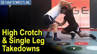 High Crotch And Single Leg Wrestling Takedowns From 2x World Champion Frank Chamizo