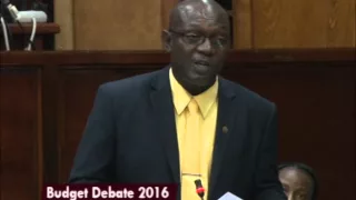 Budget Debate 2016 Hon. John Abams