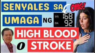 Senyales sa Umaga ng High Blood at Stroke. - By Doc Willie Ong (Internist and Cardiologist)