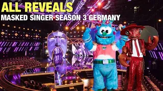 All Reveals Masked Singer Germany | Season 3