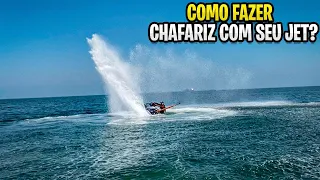 Como fazer "Chafariz" com Jet sentado?