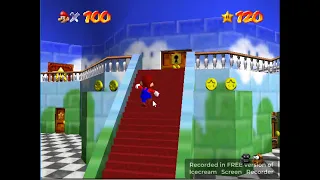 how to find the 121 STAR IN MARIO 64 REAL