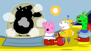 The Mysterious Space Alien 🚀 Peppa Pig Tales Full Episodes 🐽 Peppa and Friends