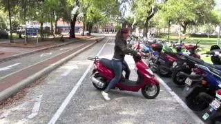 Reality vs. Expectation of UF scooter parking