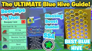 The ULTIMATE Blue Hive GUIDE! | Bee Swarm Simulator 🐝