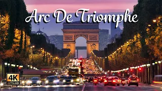 Get A Unique Perspective Of The Arc De Triomphe In 4k