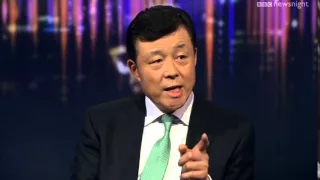 NEWSNIGHT: Japanese and Chinese ambassadors on island dispute