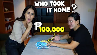 Our Helper in the Philippines Takes Our Money | ₱100,000 Intense Moment