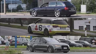 Best of Audi RS6 Sounds | C5 vs. C6 vs. C7